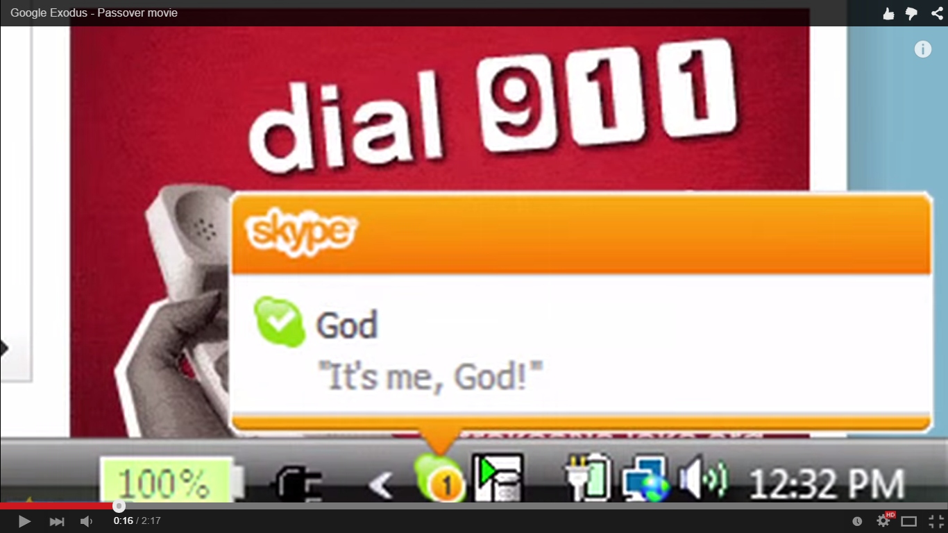 Google Exodus – Passover Movie